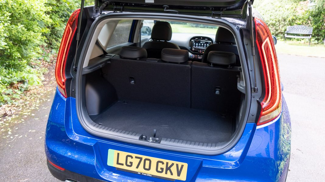 Kia Soul EV boot capacity