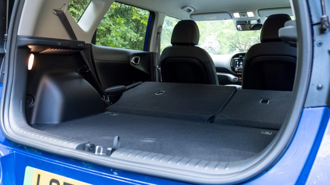 Kia Soul EV cargo volume