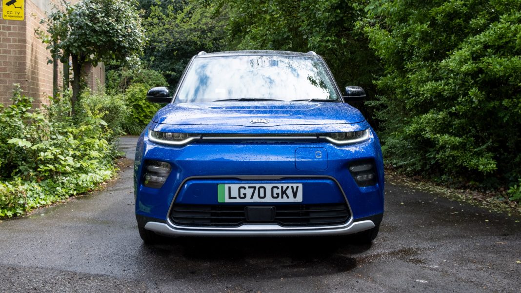 Kia Soul EV front design