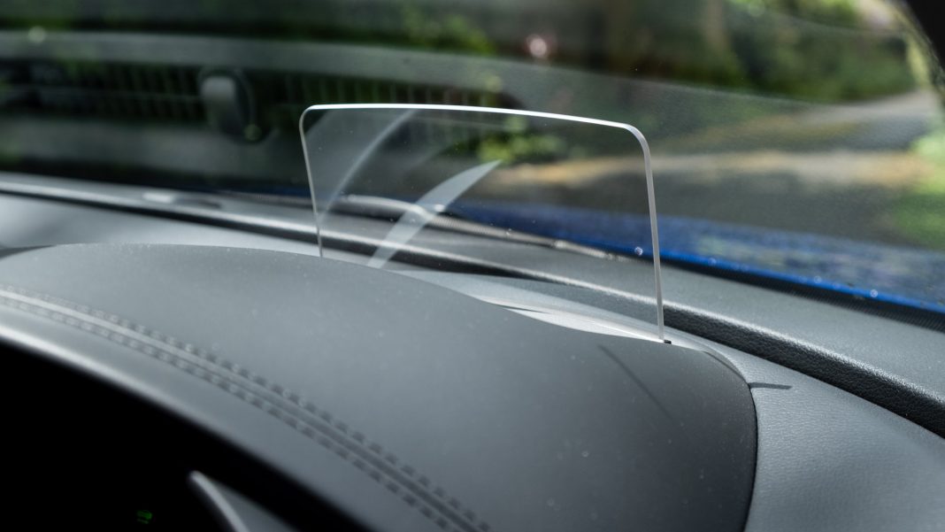 Kia Soul EV head up display