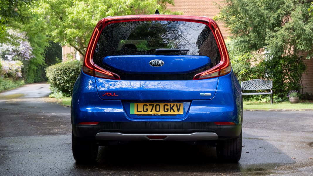 Kia Soul EV rear design
