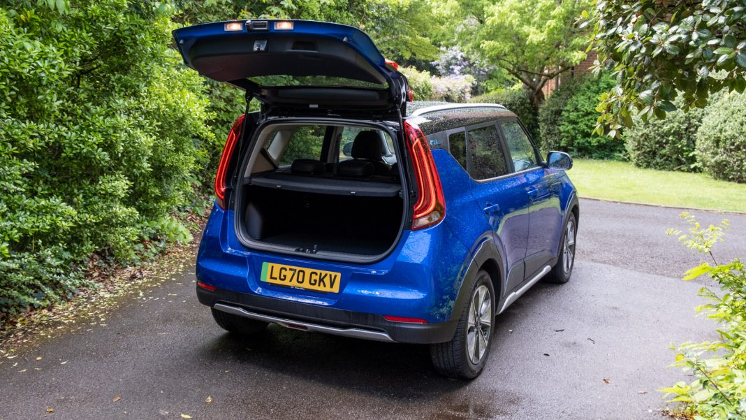 Kia Soul EV tailgate