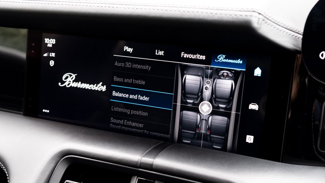 Porsche Taycan Turbo EQ position