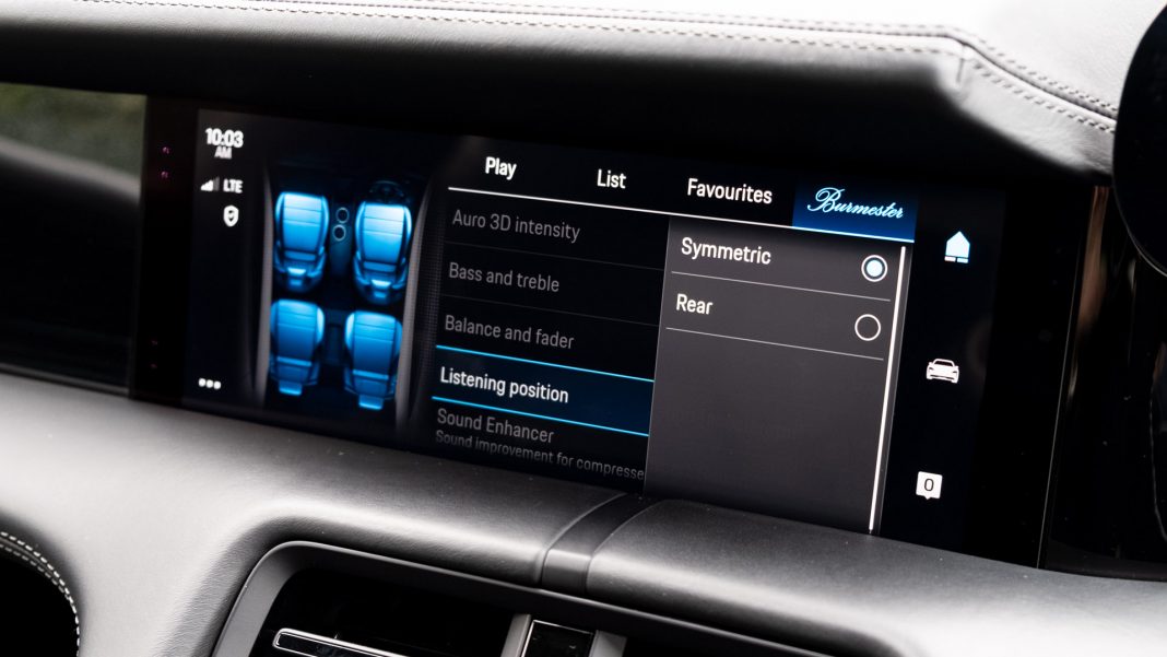 Porsche Taycan Turbo EQ sound