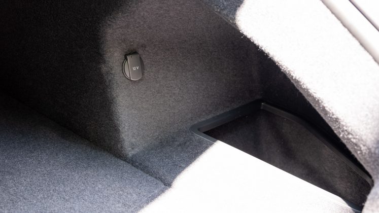 Audi e-tron GT boot storage