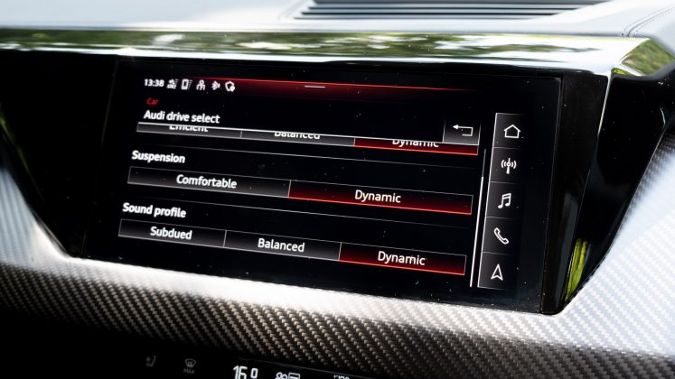 Audi e-tron GT drive audio