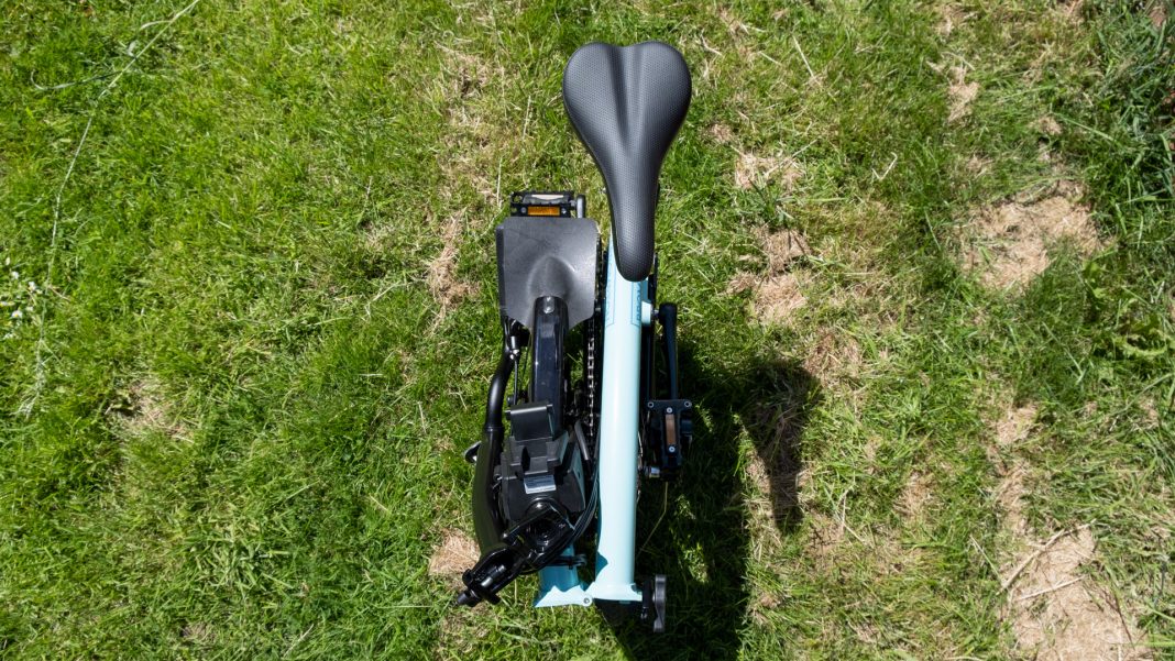 Brompton Electric folded design