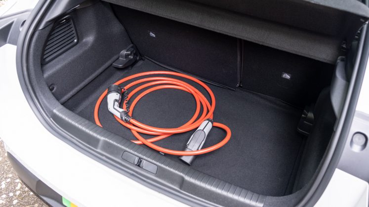 Vauxhall Mokka-e charging cable