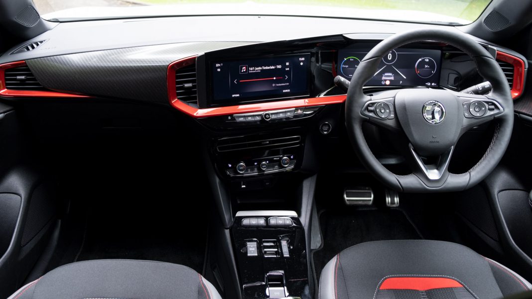 Vauxhall Mokka-e interior