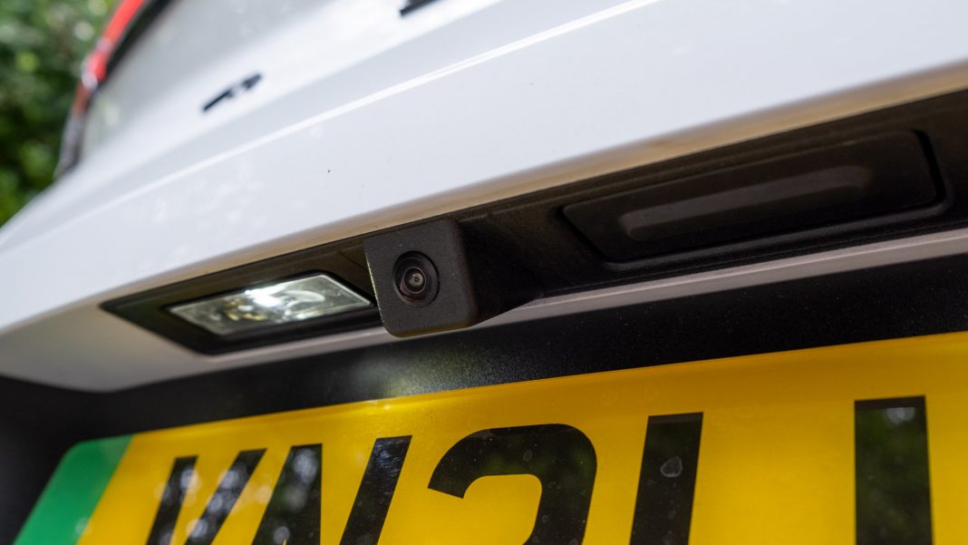 Vauxhall Mokka-e rearview camera