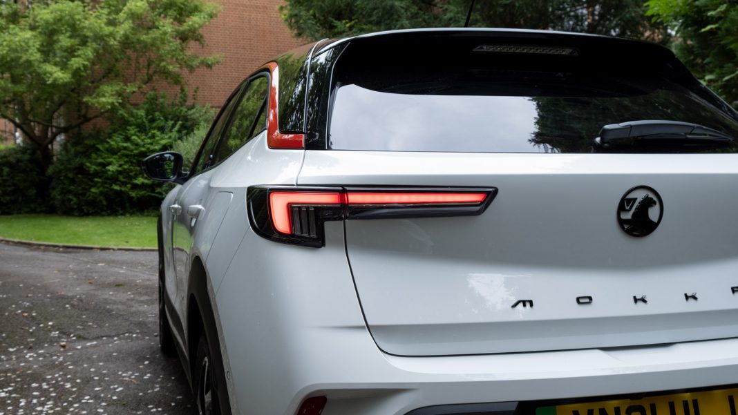Vauxhall Mokka-e taillights