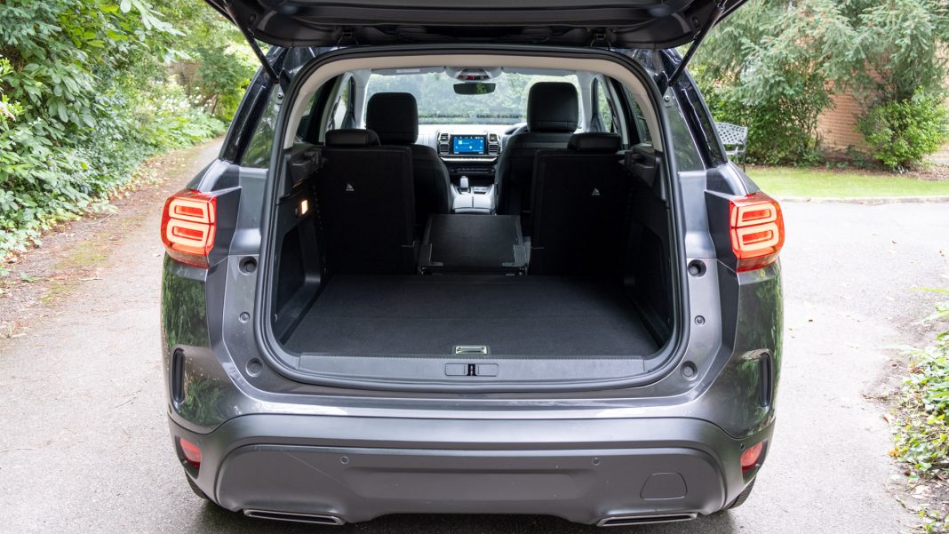 Citroen C5 Aircross Hybrid boot space