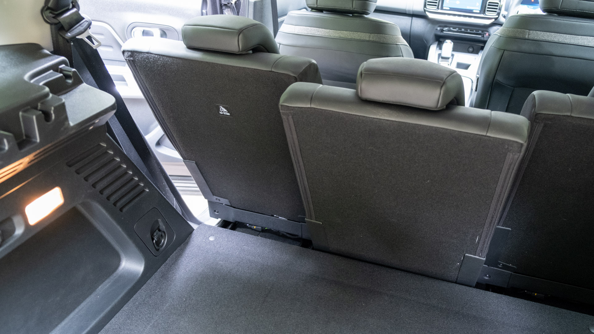 Citroen C5 Aircross Hybrid rear seat space