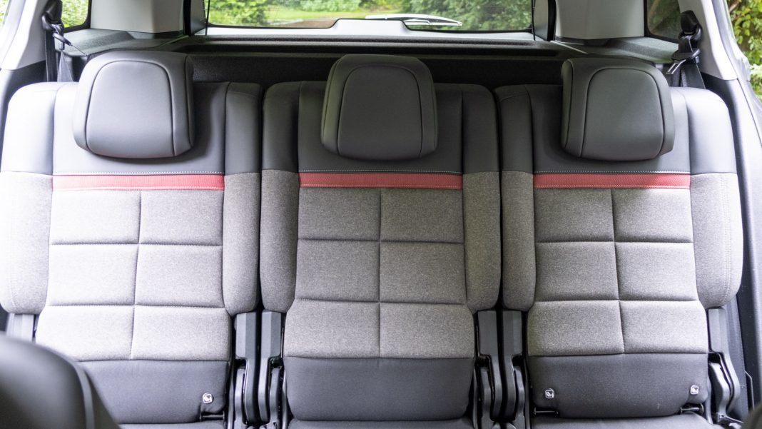 Citroen C5 Aircross Hybrid three rear seats