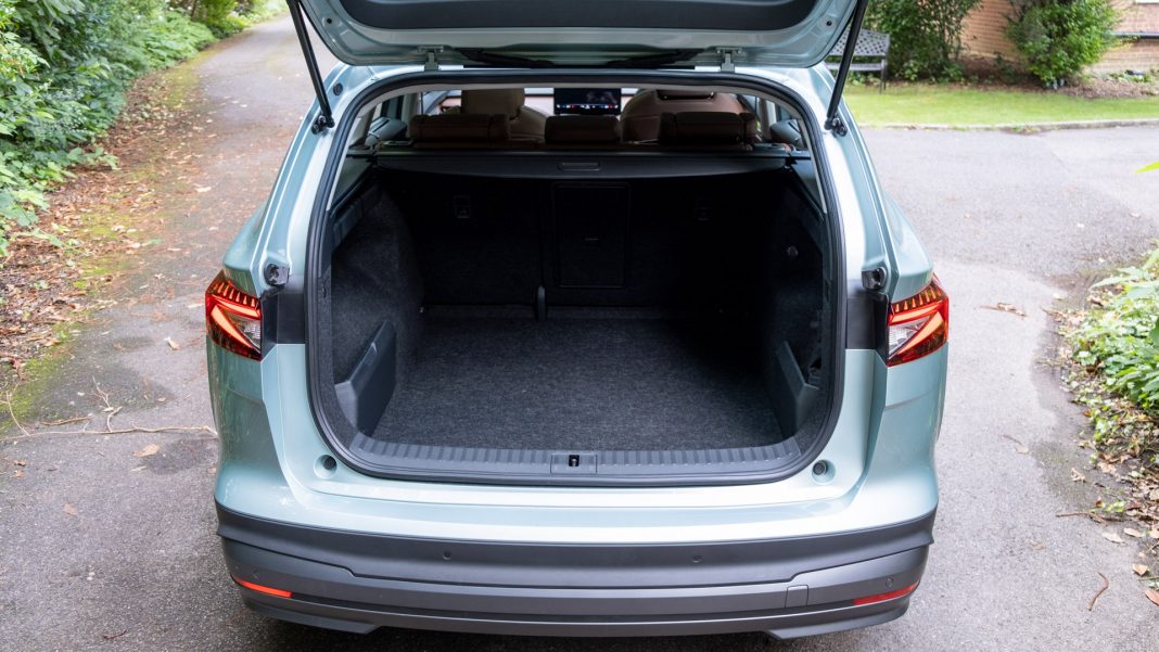 Skoda Enyaq iV boot space