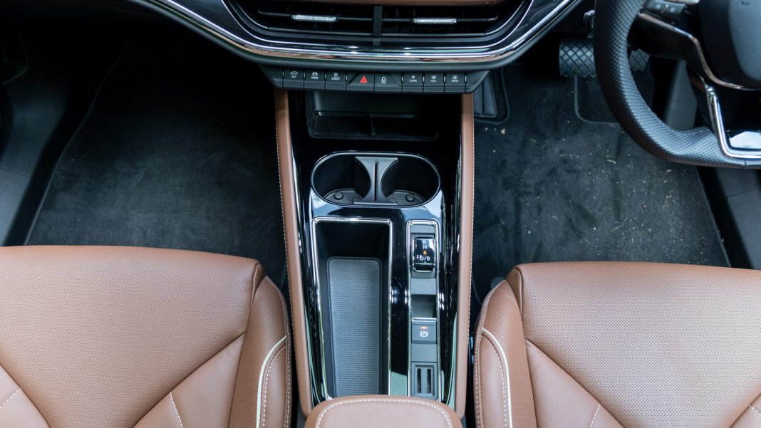 Skoda Enyaq iV centre console