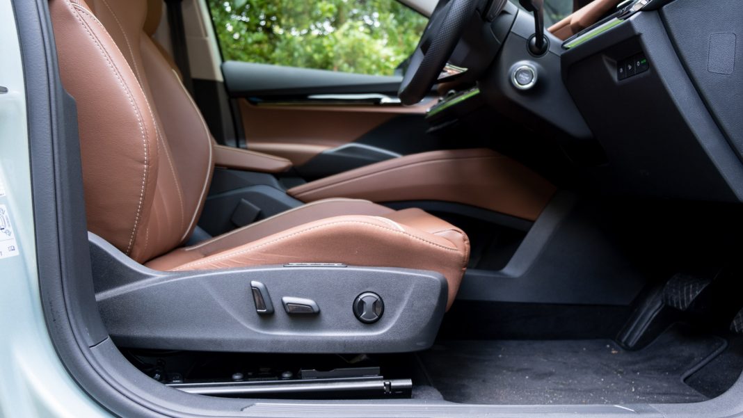 Skoda Enyaq iV electric seats