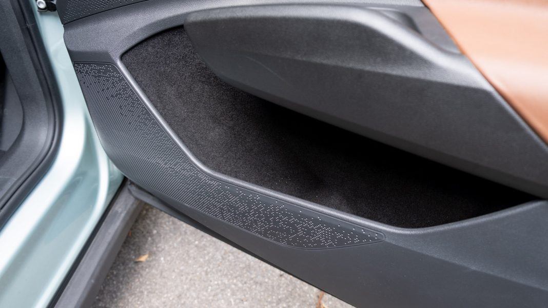 Skoda Enyaq iV front door compartment