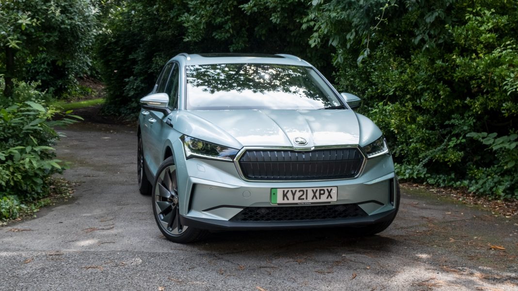 Skoda Enyaq iV front side
