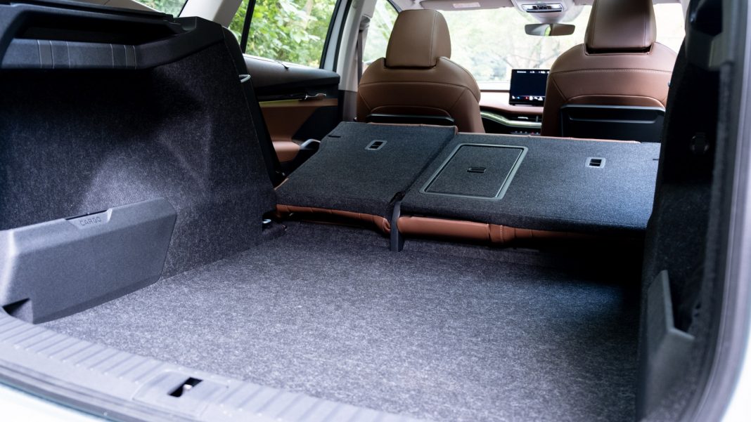 Skoda Enyaq iV loading bay