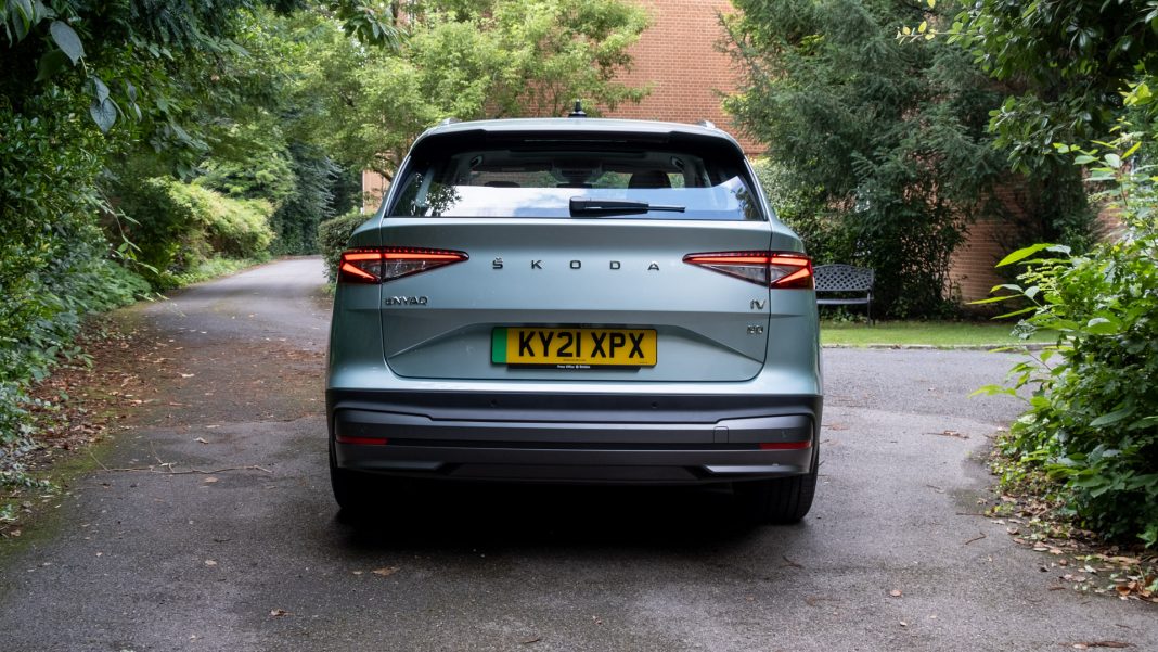 Skoda Enyaq iV rear design