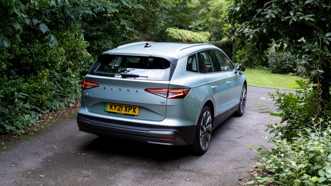Skoda Enyaq iV rear look