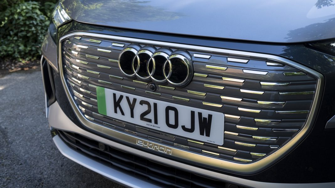 Audi Q4 e-tron grille
