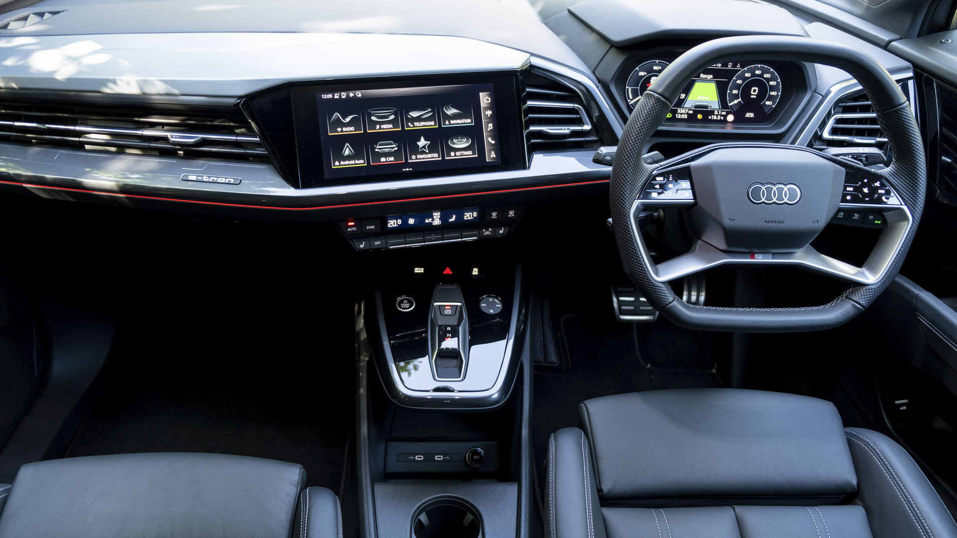 Audi Q4 e-tron interior design