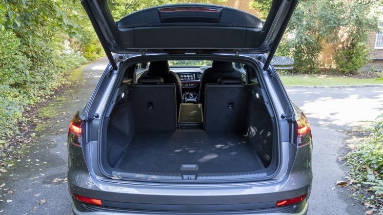 Audi Q4 e-tron one seat down