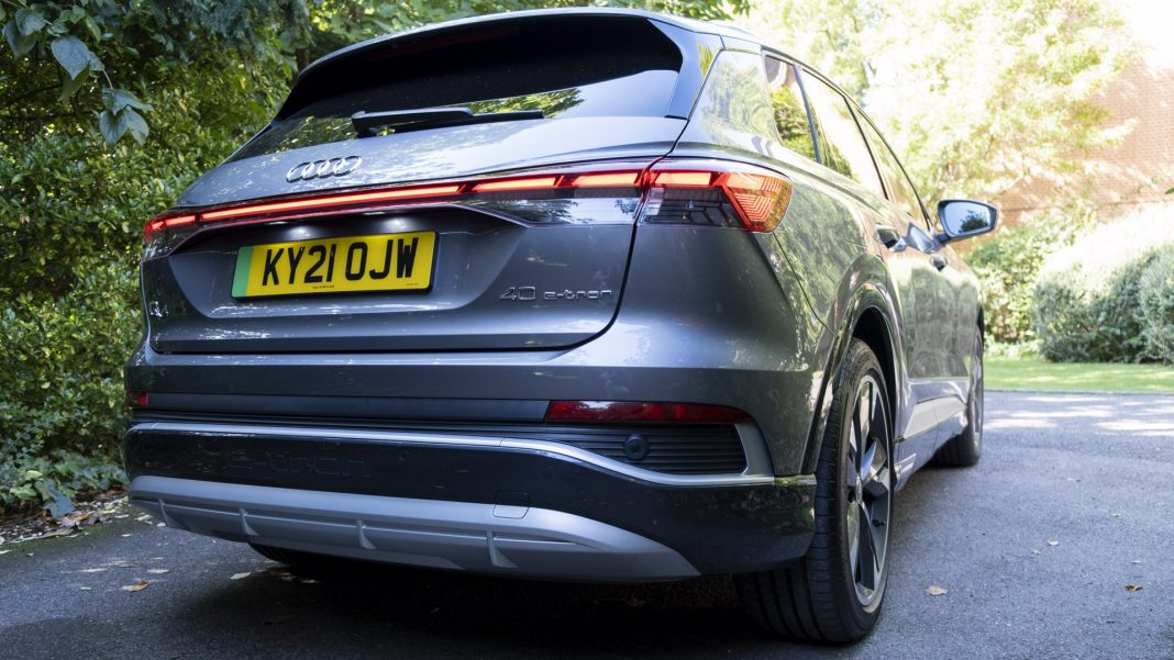 Audi Q4 e-tron rear bumper