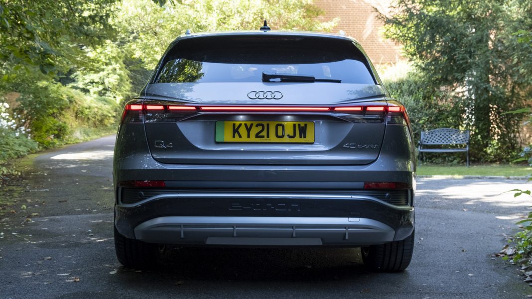Audi Q4 e-tron rear design