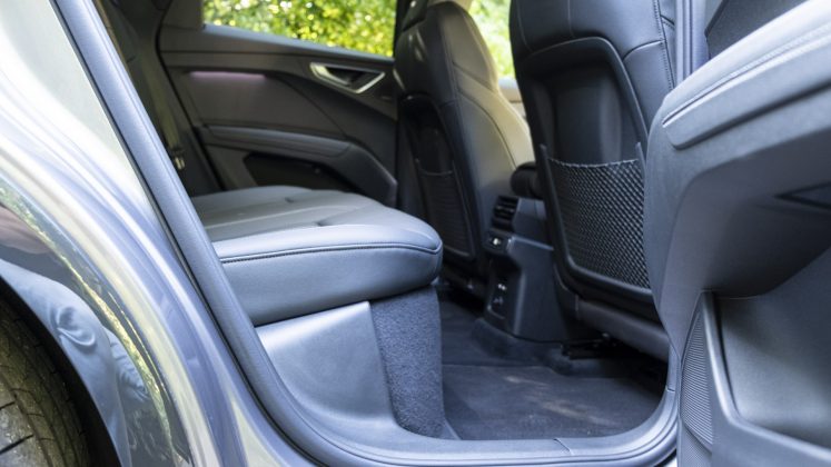 Audi Q4 e-tron rear seat position