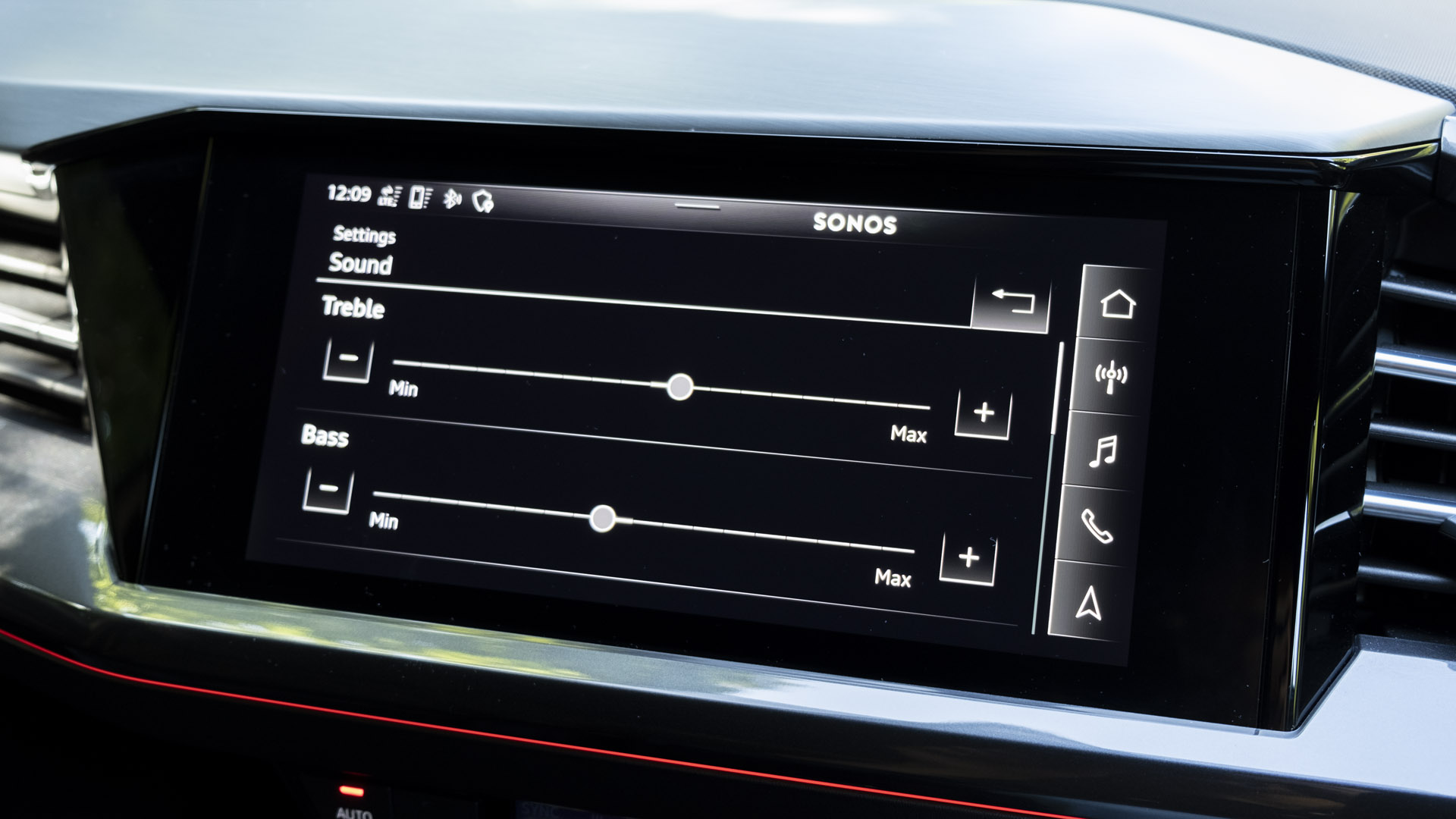 Audi Q4 e-tron sound system