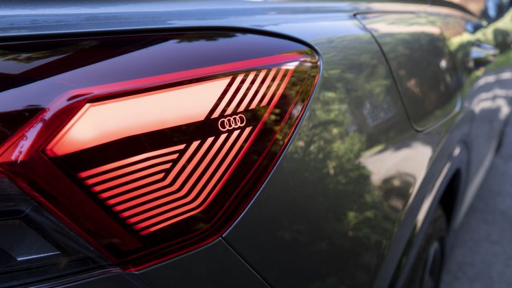 Audi Q4 e-tron taillight design