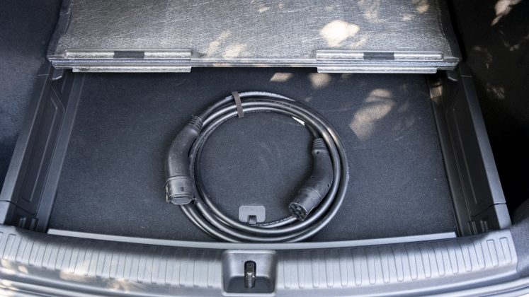 Audi Q4 e-tron underfloor storage