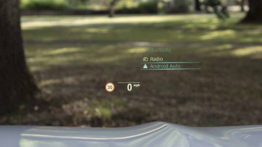 BMW iX3 HUD