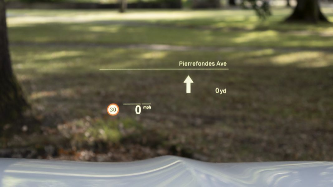 BMW iX3 HUD maps