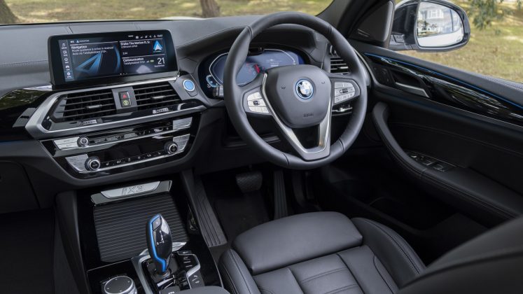 BMW iX3 front cabin