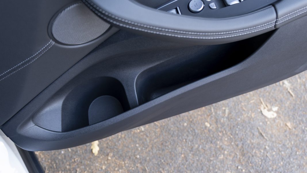 BMW iX3 front door compartment