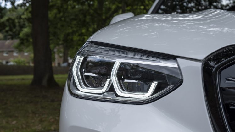 BMW iX3 headlights