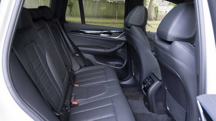 BMW iX3 rear seat