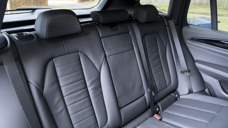 BMW iX3 rear seats
