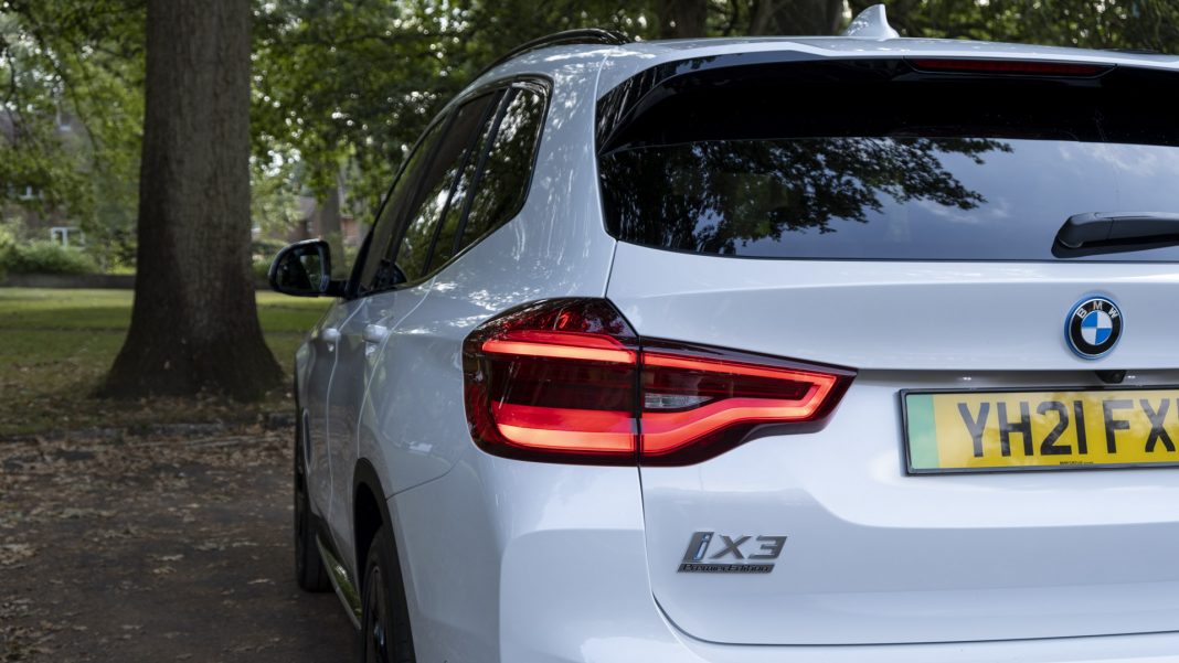BMW iX3 taillights