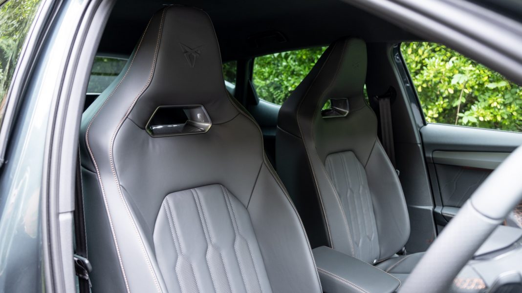 Cupra Formentor front seats