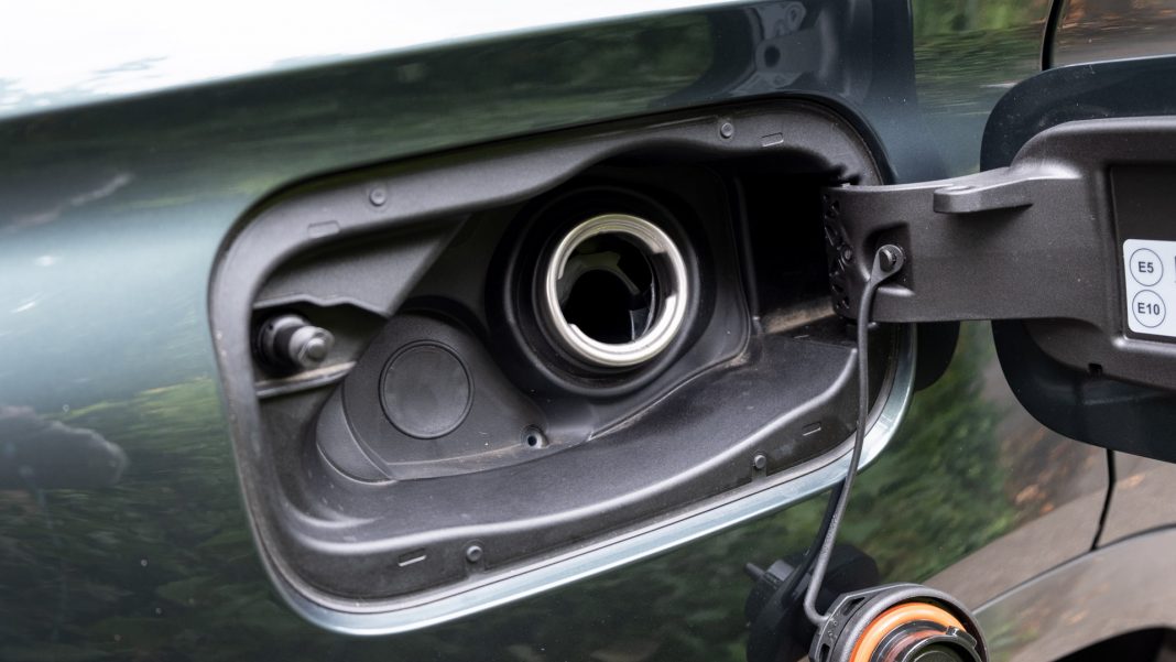 Cupra Formentor fuel inlet