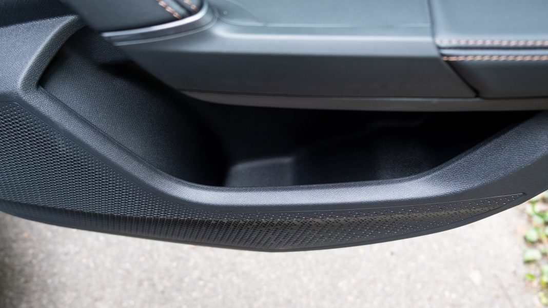 Cupra Formentor rear door compartment