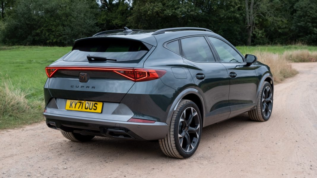Cupra Formentor rear profile