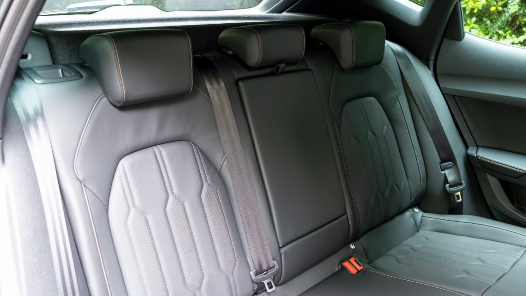 Cupra Formentor rear seats