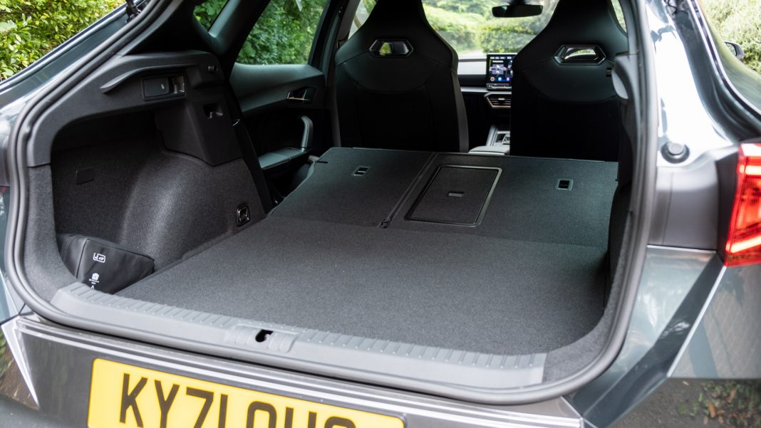 Cupra Formentor seats down