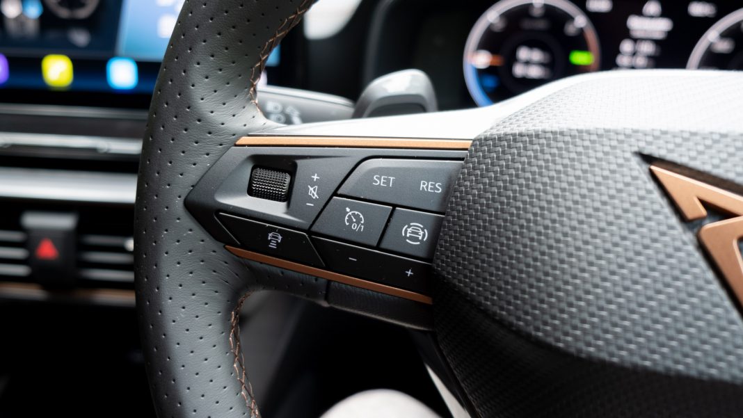 Cupra Formentor steering buttons